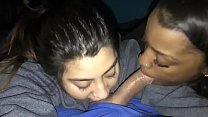 ffm blowjob these two teens from blacklaid.com love sharing my dick pov