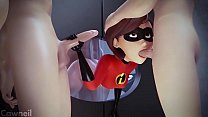 thick milf elastigirl getting fucked in the ass the incredibles porn helen parr mrs. incredible mom mother